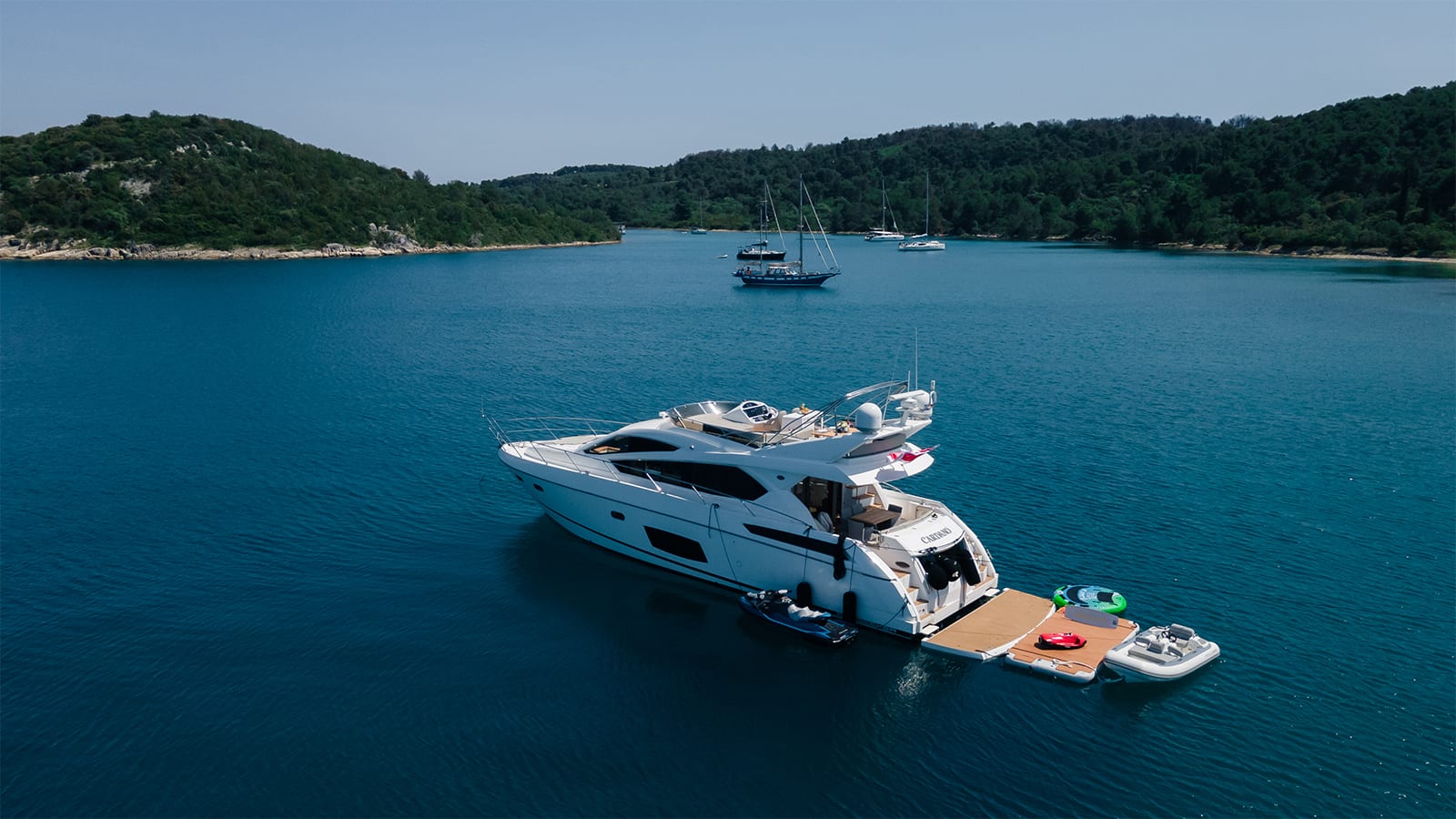 Cardano — motor yacht charter in the Mediterranean
