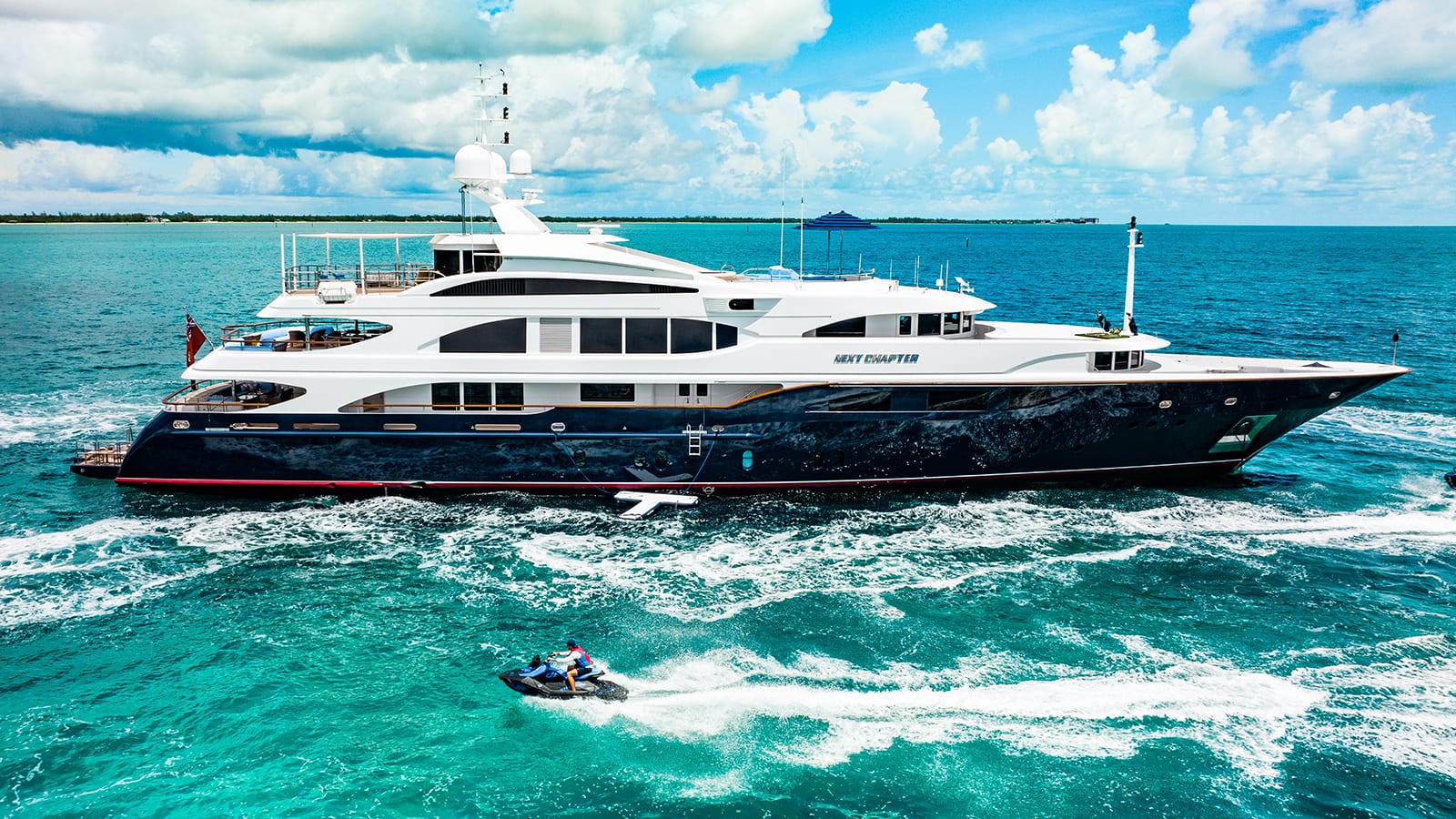 Next Chapter — motor yacht charter in the Caribbean