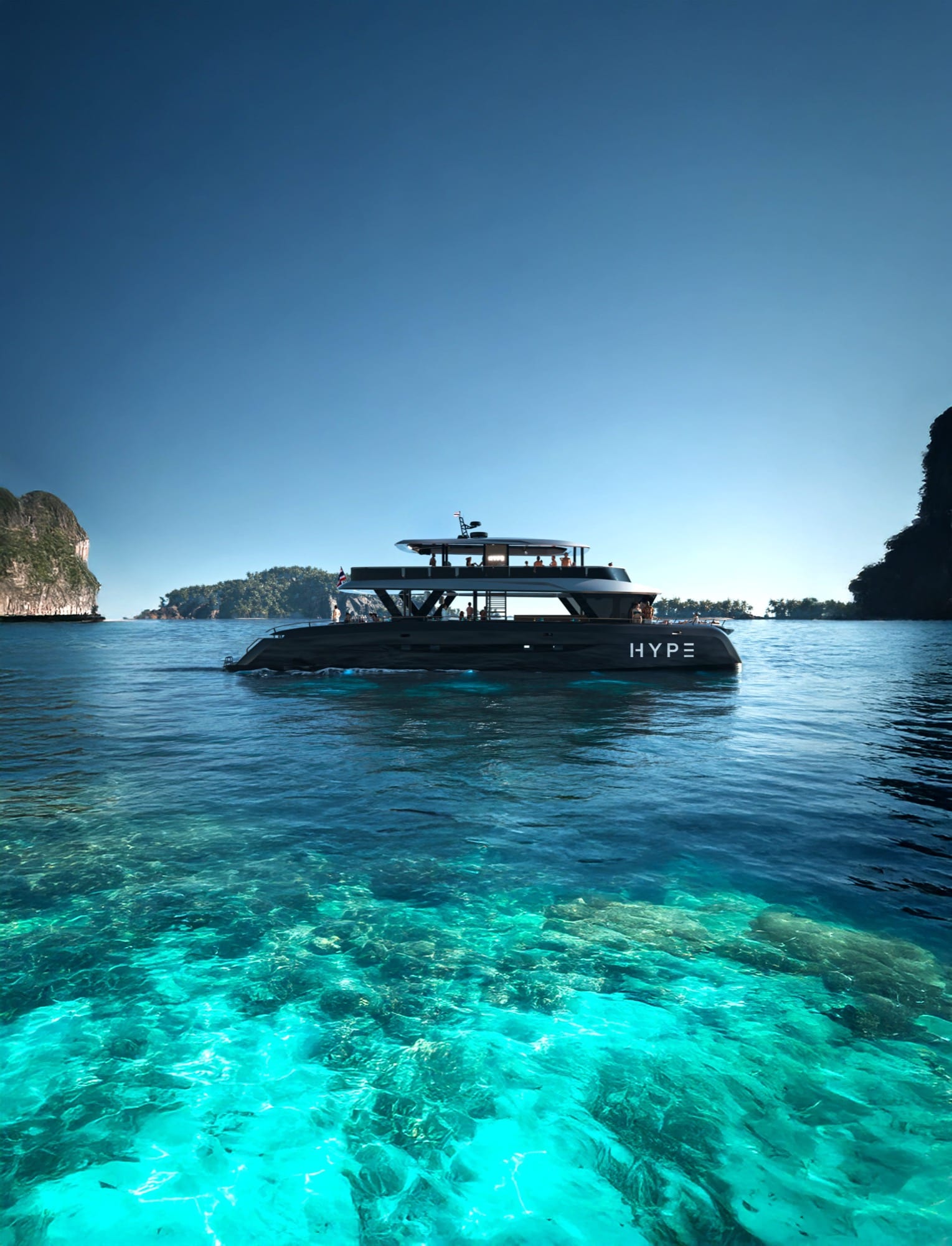 Hype 86 — catamaran yacht charter in Phuket