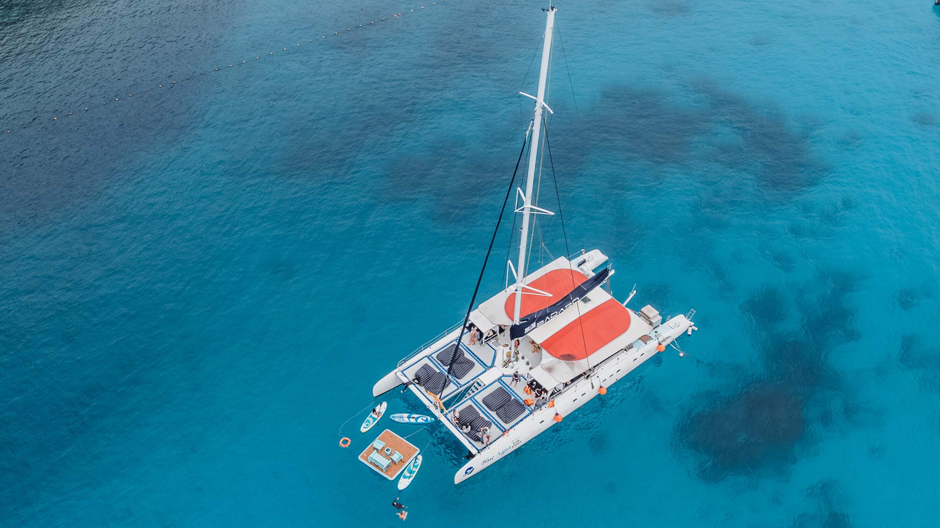 Catamaran Blue Aqua — catamaran yacht charter in Phuket