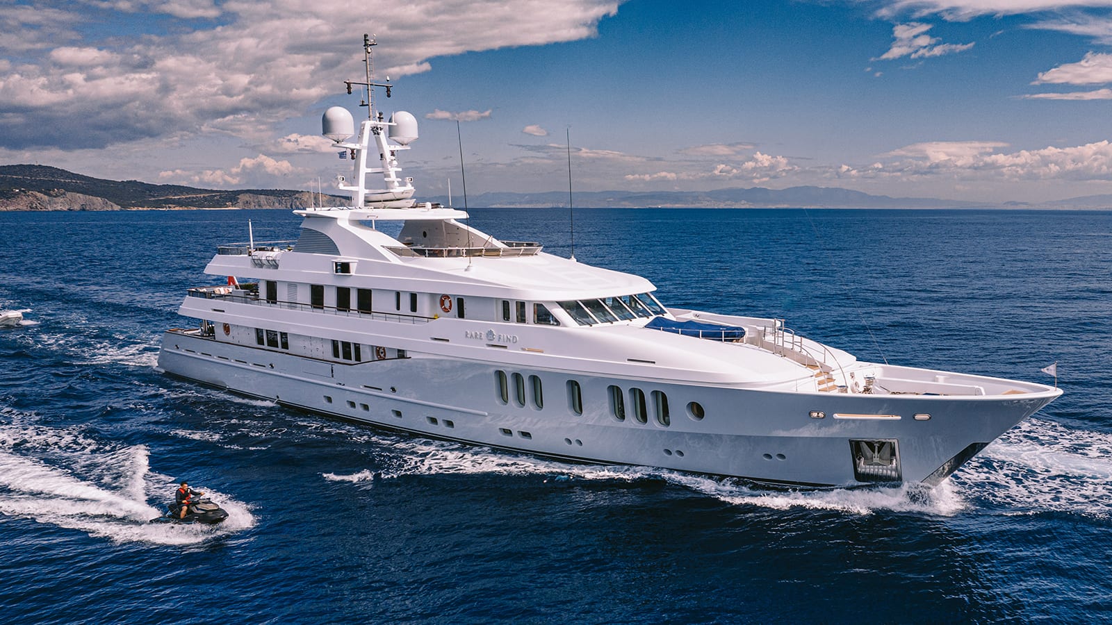 Rare Find — motor yacht charter in the Mediterranean