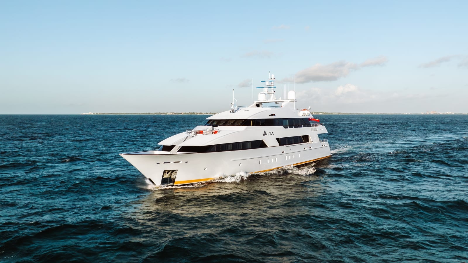 Alta — motor yacht charter in the Mediterranean