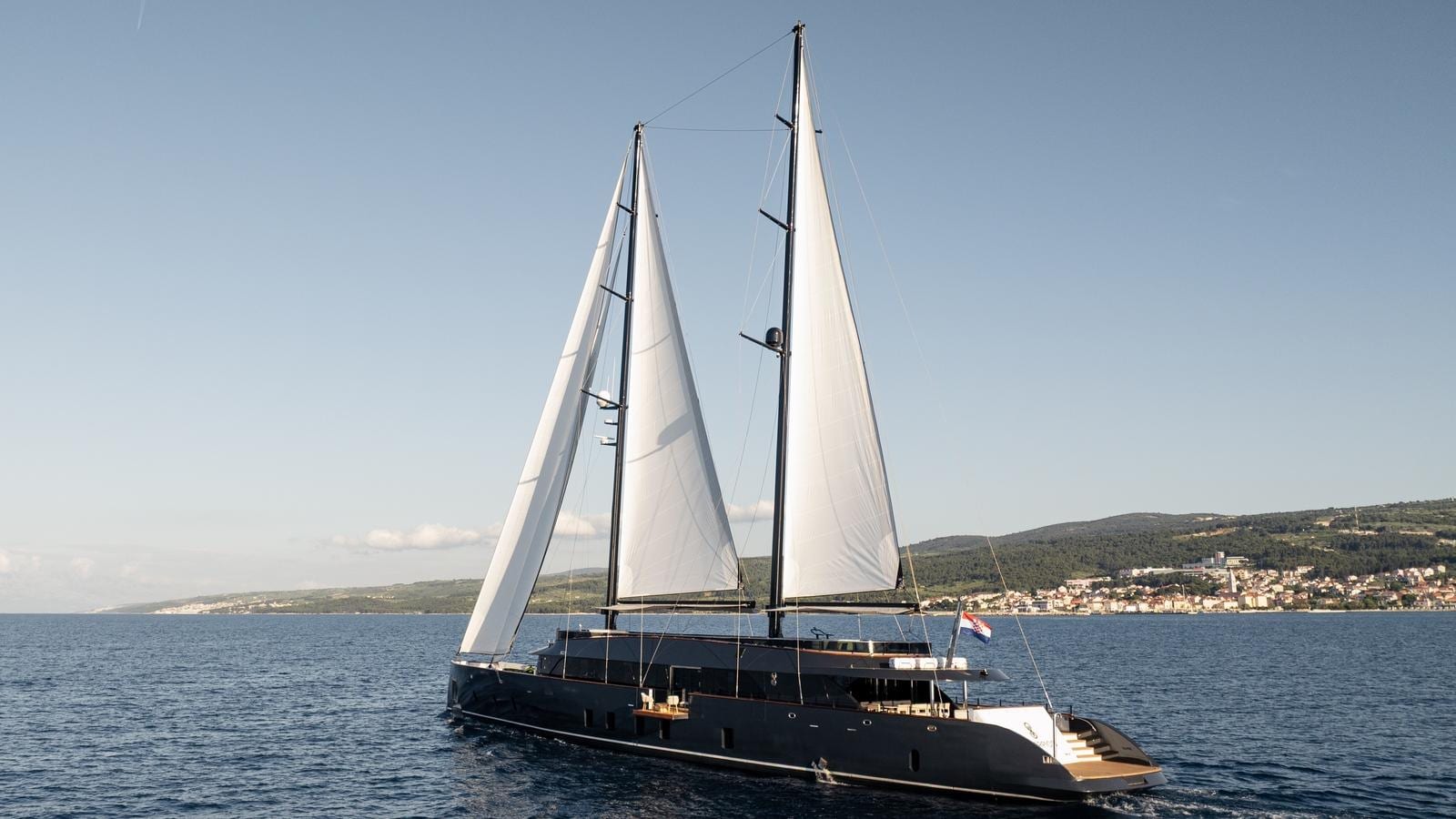 Scorpios, from above — sailing yacht charter in the Mediterranean