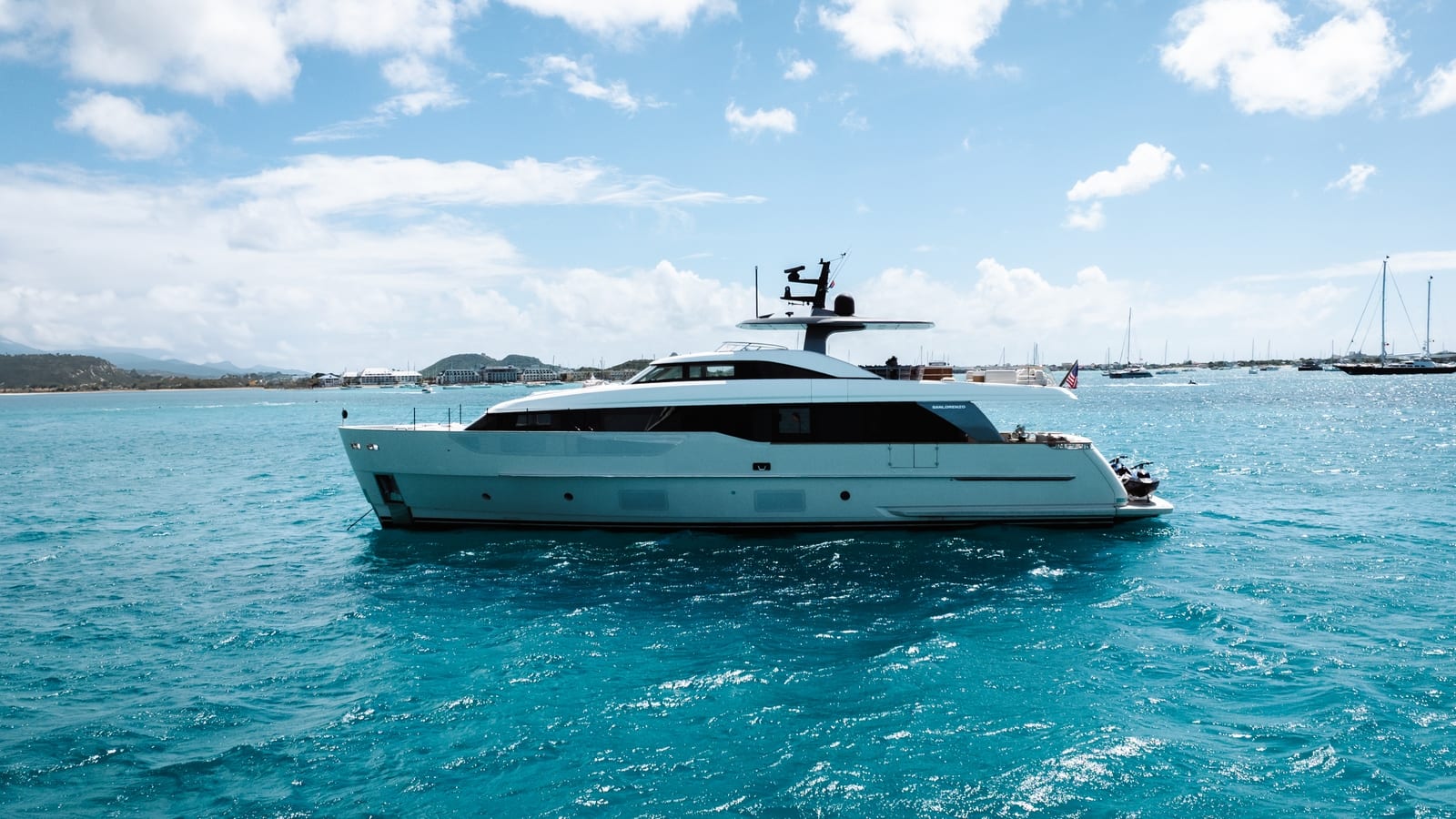 Laila — motor yacht charter in the Caribbean