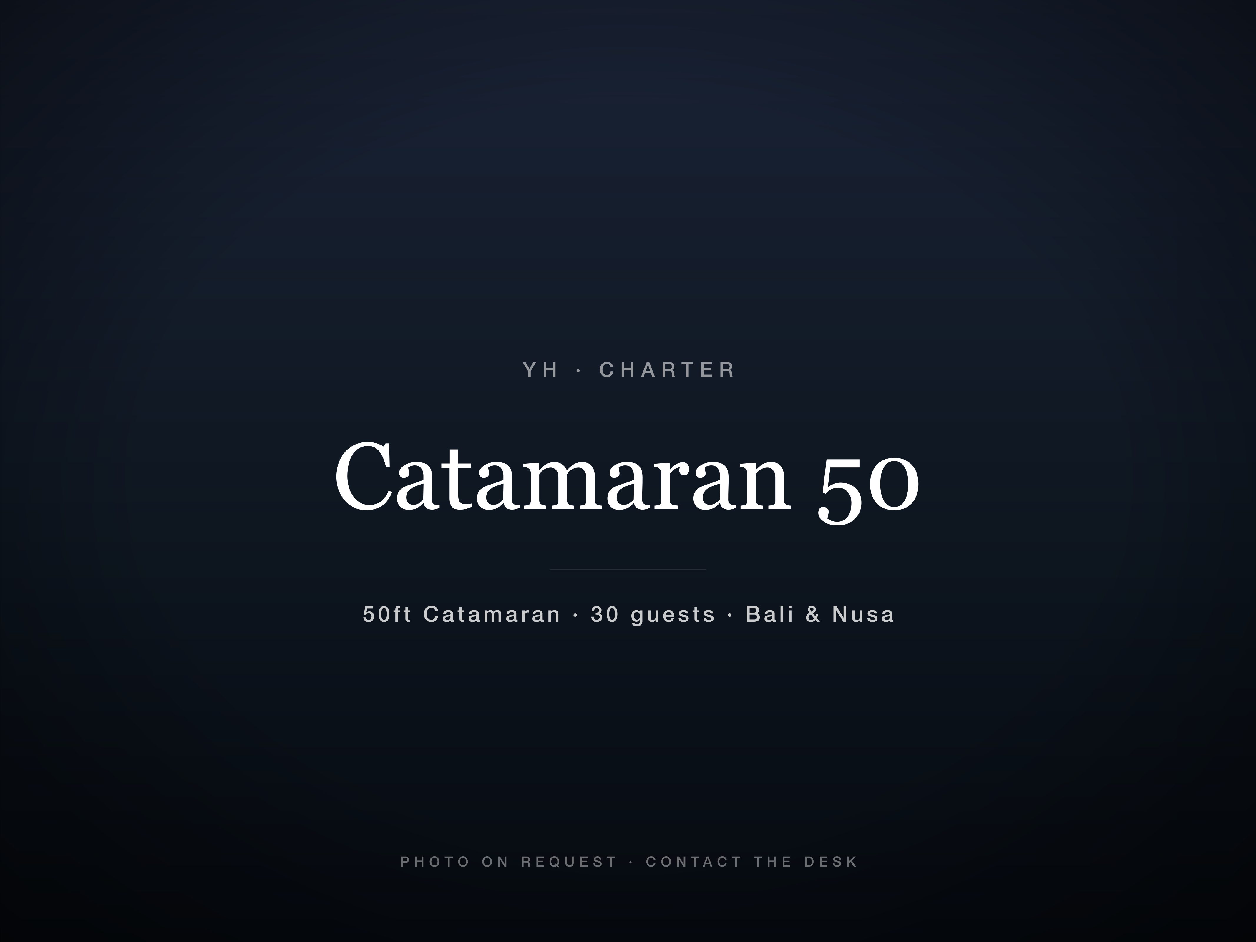 Catamaran 50