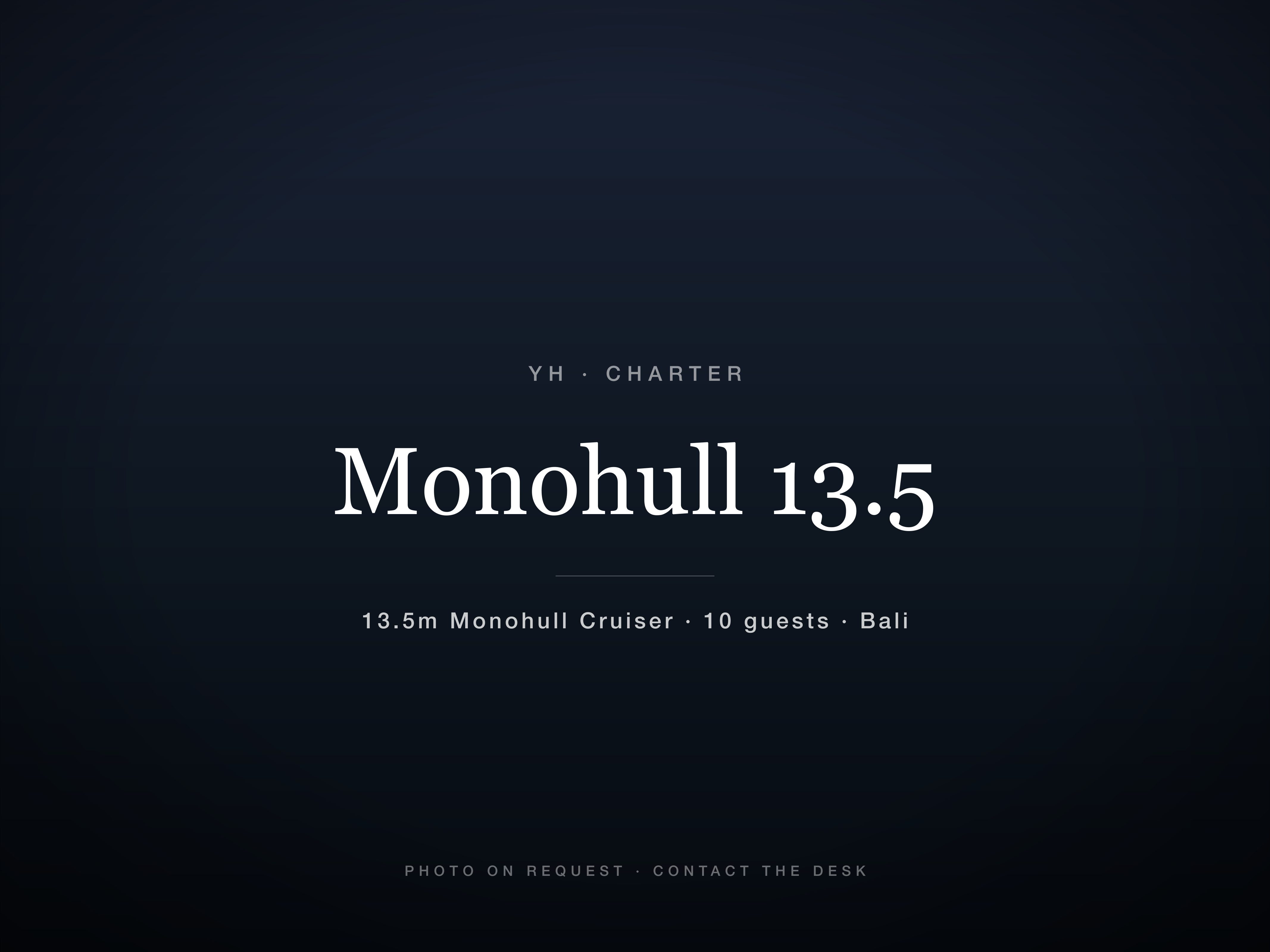 Monohull 13.5